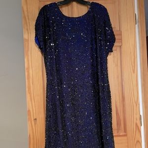 Vintage Sequins cocktail dress - size 16